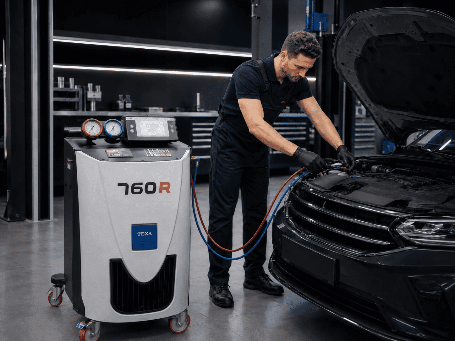 Заправка автокондиционеров TEXA 760R в Северске — AutoSpa