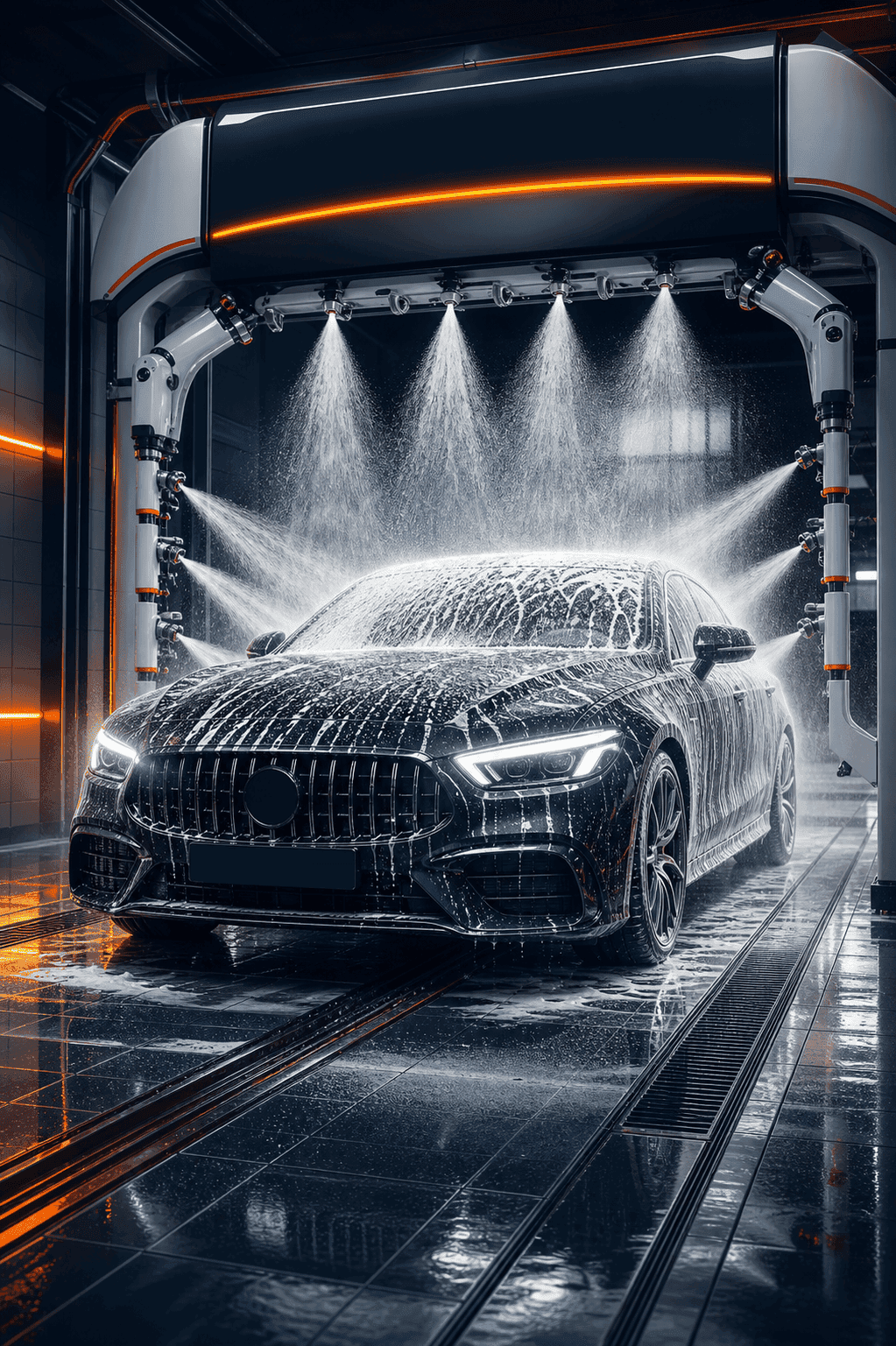 Бесконтактная робот-мойка автомобиля в AutoSpa Северск